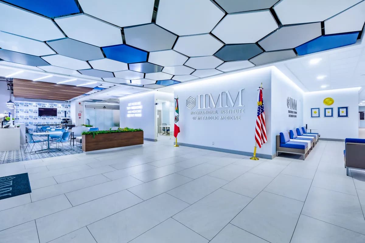 Lobby of the International Institute of Metabolic Medicine in Tijuana